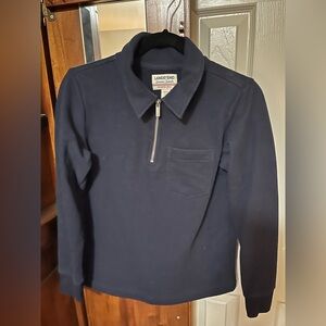 Lands end quarter zip polo